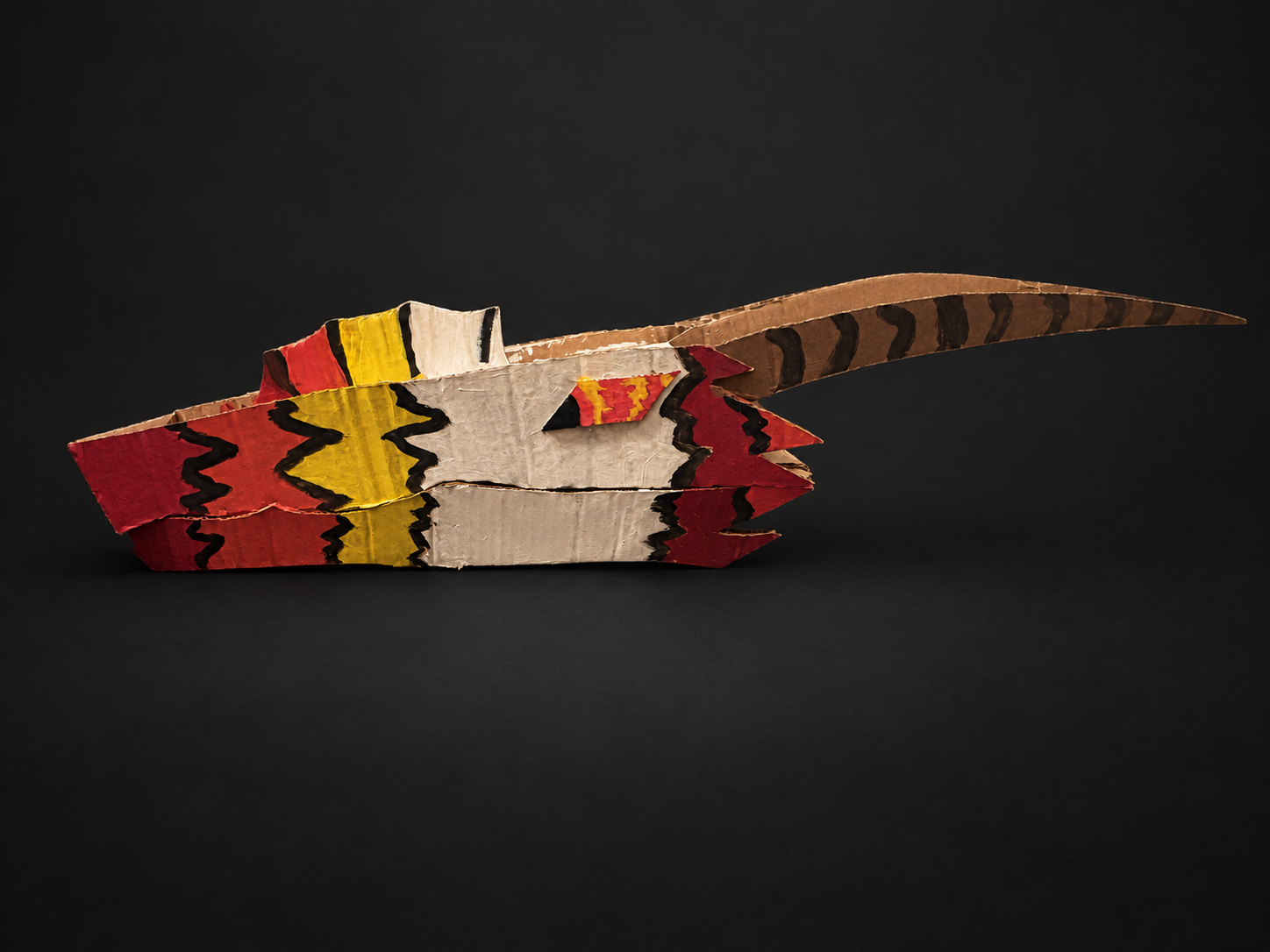 Emboro's painted side and long horn